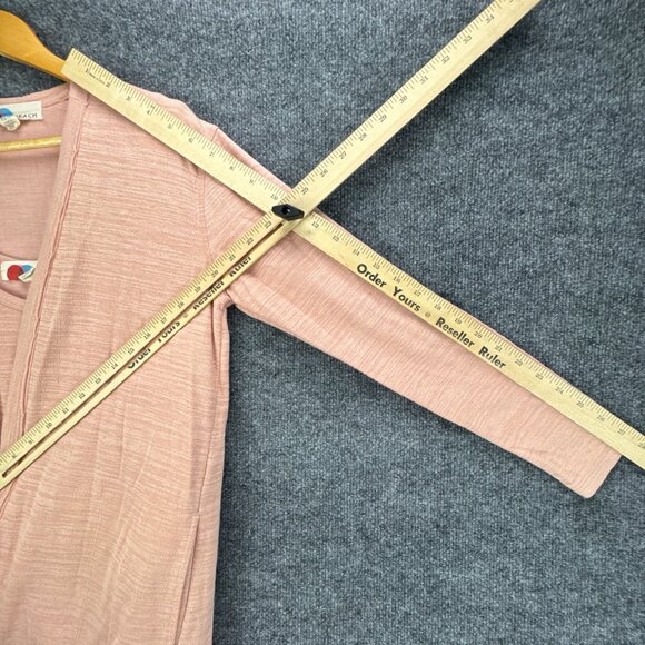 Free People Beach Bicoastal Jumpsuit Cardigan Set Extra Small Papaya Sun Boho - Picture 11 of 16